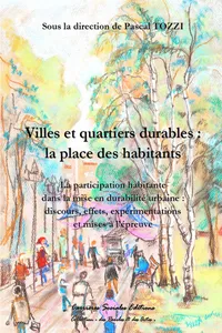 Villes et quartiers durables : la place des habitants_cover