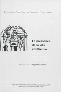 La naissance de la ville chrétienne_cover