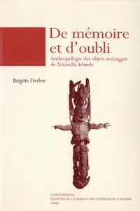 De mémoire et d'oubli_cover