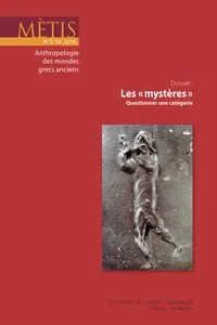 Dossier : Les « mystères »_cover