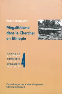 Mégalithisme dans le Chercher en Éthiopie_cover