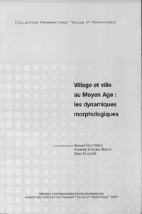 Village et ville au Moyen Âge_cover