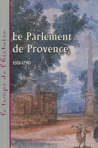 Le Parlement de Provence_cover