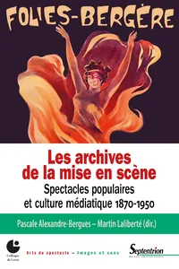 Les archives de la mise en scène_cover