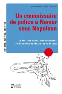 Un commissaire de police à Namur sous Napoléon_cover