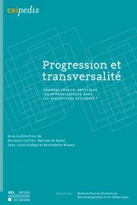 Progression et transversalité_cover