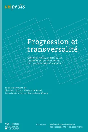 Progression et transversalité