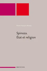 Spinoza. État et religion_cover