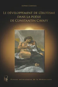 Le développement de l'érotisme dans la poésie de Constantin Cavafy_cover