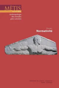 Dossier : Normativité_cover