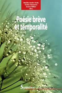 Poésie brève et temporalité_cover