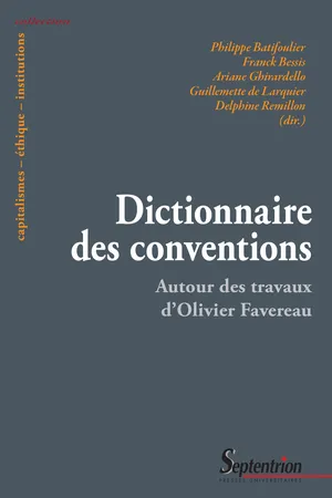 Dictionnaire des conventions