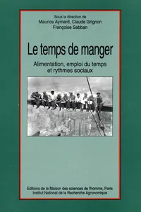 Le temps de manger_cover