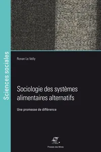 Sociologie des systèmes alimentaires alternatifs_cover