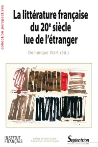 La littérature française du 20e siècle lue de l'étranger_cover