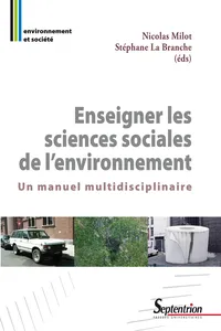 Enseigner les sciences sociales de l'environnement_cover