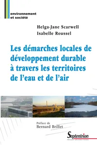 Les démarches locales de développement durable à travers les territoires de l'eau et de l'air_cover