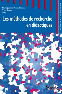 Les méthodes de recherche en didactiques_cover