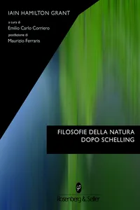 Filosofie della natura dopo Schelling_cover