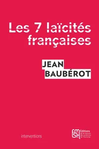 Les sept laïcités françaises_cover