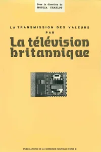 La Transmission des valeurs par la télévision britannique_cover