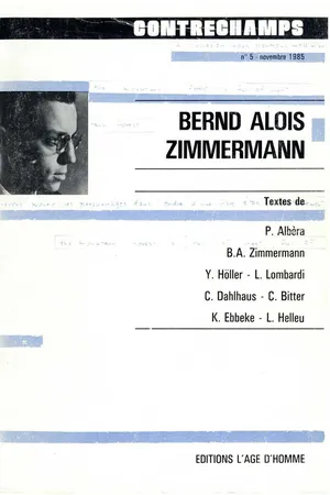 Bernd Alois Zimmermann