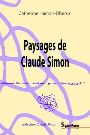 Paysages de Claude Simon