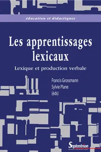 Les apprentissages lexicaux_cover