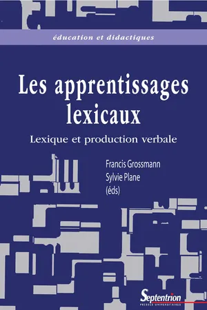 Les apprentissages lexicaux