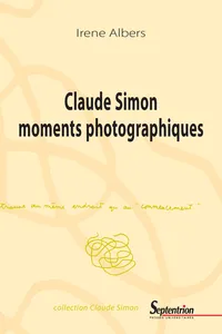 Claude Simon moments photographiques_cover