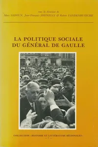 La politique sociale du général de Gaulle_cover