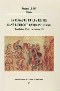 La royauté et les élites dans l'Europe carolingienne_cover