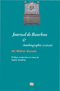 Journal de Bourbon & Autobiographie_cover