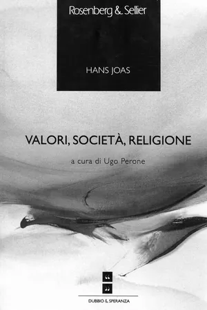 Valori, società, religione