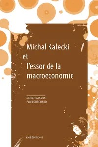 Michal Kalecki et l'essor de la macroéconomie_cover