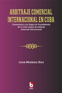 Arbitraje Comercial Internacional en Cuba_cover