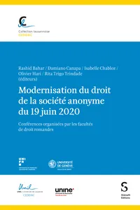 Modernisation du droit de la société anonyme du 19 juin 2020_cover