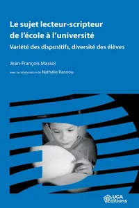 Le sujet lecteur-scripteur de l'école à l'université_cover