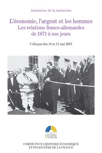 L'économie, l'argent et les hommes_cover