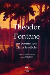 Theodor Fontane. Un promeneur dans le siècle_cover