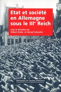 État et société sous le IIIe Reich_cover