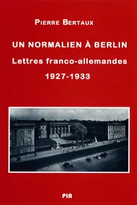 Un normalien à Berlin_cover