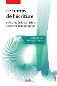 Le temps de l’écriture_cover