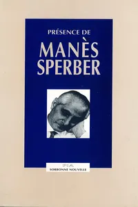 Présence de Manès Sperber_cover