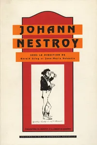 Johann Nestroy_cover