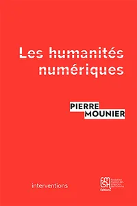 Les humanités numériques_cover