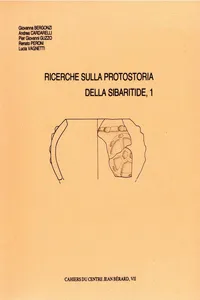 Ricerche sulla protostoria della Sibaritide, 1_cover