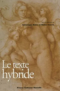 Le texte hybride_cover