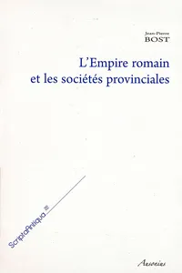 L'Empire romain et les sociétés provinciales_cover