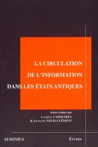 La circulation de l'information dans les états antiques_cover